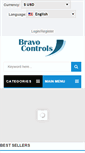 Mobile Screenshot of bravocontrols.com